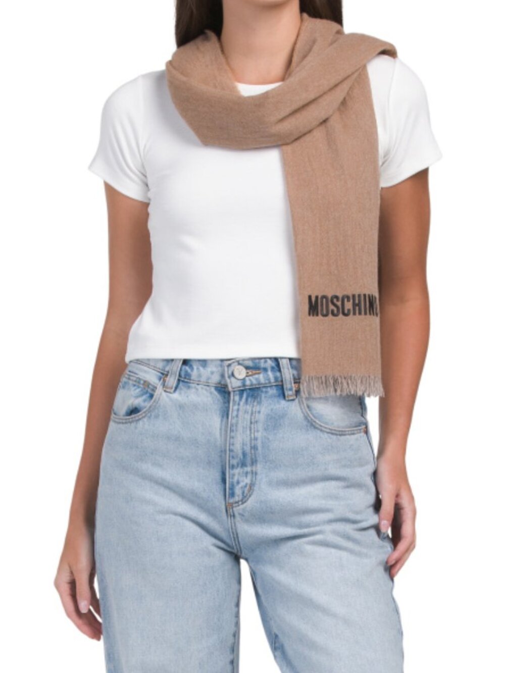 MOSCHINO Made In Italy Cashmere Scarf